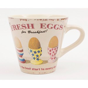 "Coffee Break" 150 ml Small Mug "Fresh Eggs"