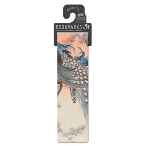 Classics Magnetic Bookmarks "Two Peacocks"