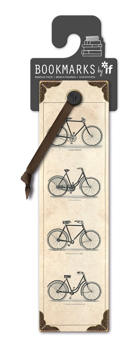 Vintage Bookmarks - "Bicycles"