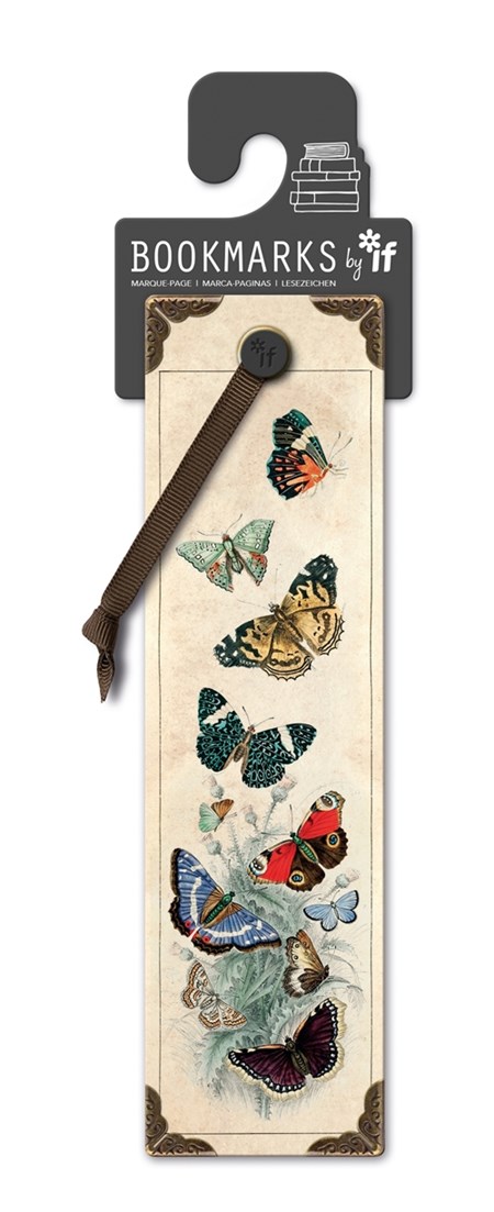 Vintage Bookmarks - "Butterflies"