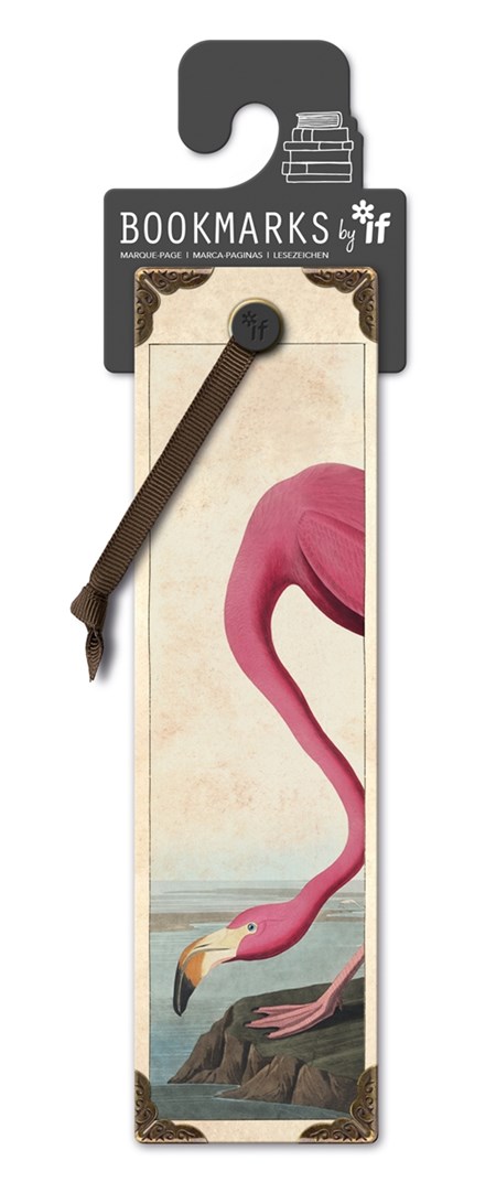 Vintage Bookmarks - "Flamingo"