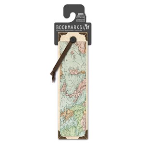 Vintage Bookmarks - "Map"