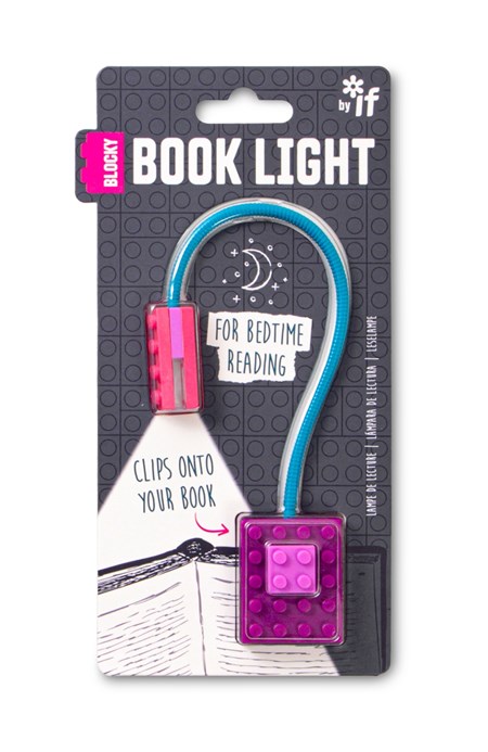 "Blocky Book Light - Lilla