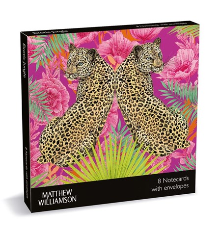 "Matthew Williamson - Exotic Jungle" Notecards 8/8