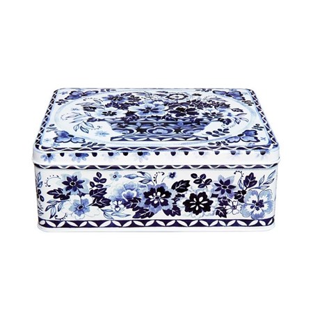 "Blue & White" Deep Rectangular