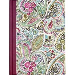 "Watercolor Paisley" Bookbound Journal